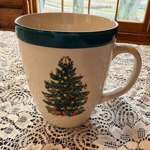 Christopher Radko Festive Christmas Tree Mug - VINTAGE